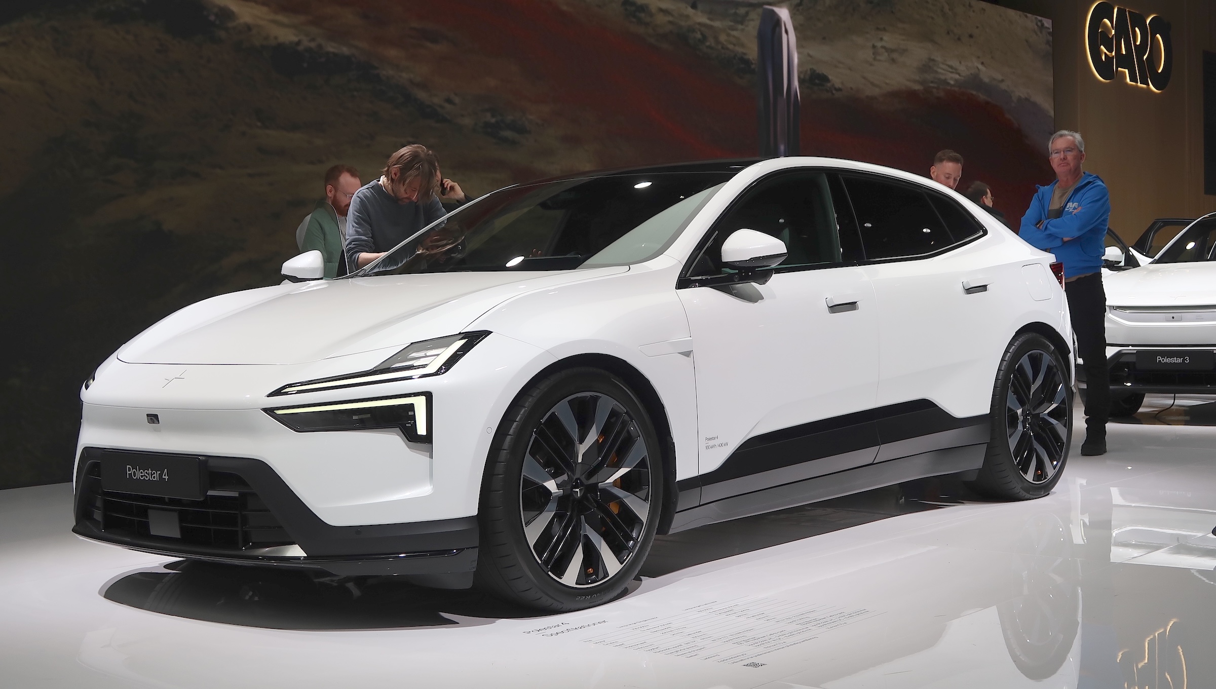 eCarExpo, Solna, Friends, Arena, Stockholm, fyrverkeri, elbilar, premiärer, bilsalong, Sverigepremiärer, Europapremiärer, Cadillac, Lotus, Polestar, Audi, VW, Cupra, Ford, Hyundai, Tesla.